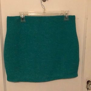 BCBGeneration teal miniskirt